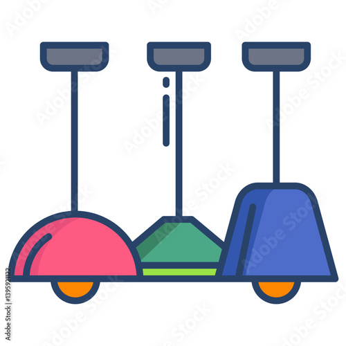 Linear color Lights icon