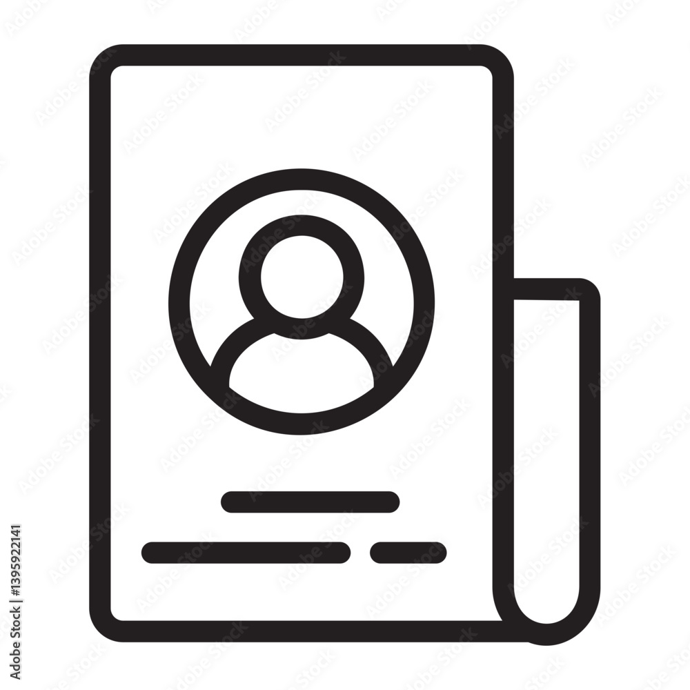 user data line icon user data line icon