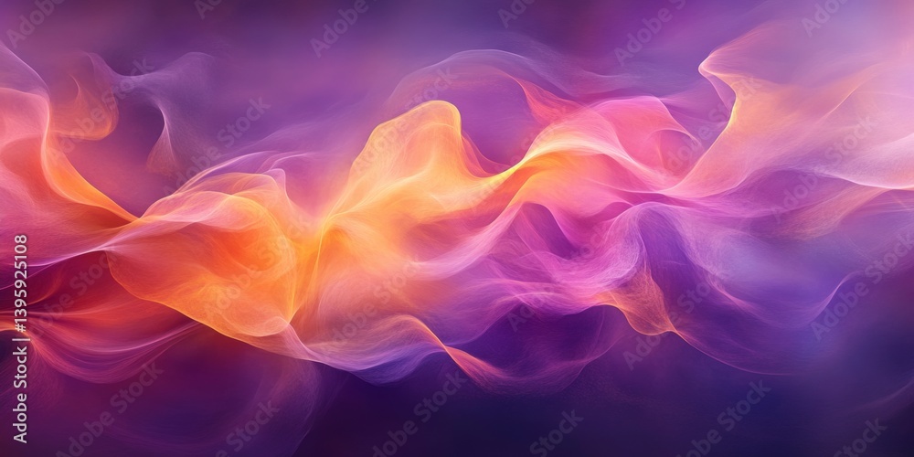 Fototapeta premium Abstract Colorful Flowing Design