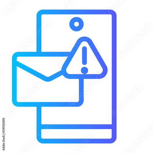 Spam gradient icon