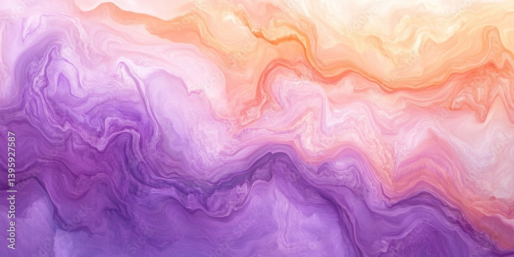Fototapeta premium Stunning Abstract Marbling Design