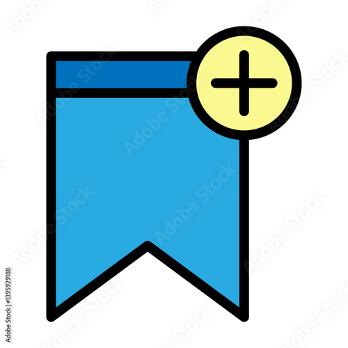 Bookmarks Vector Filled Icon Design