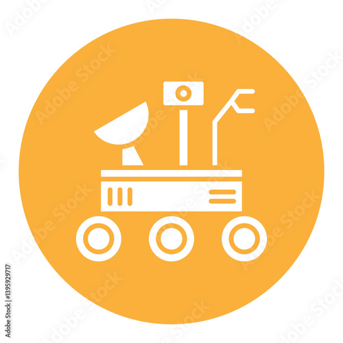 Mars Rover Icon