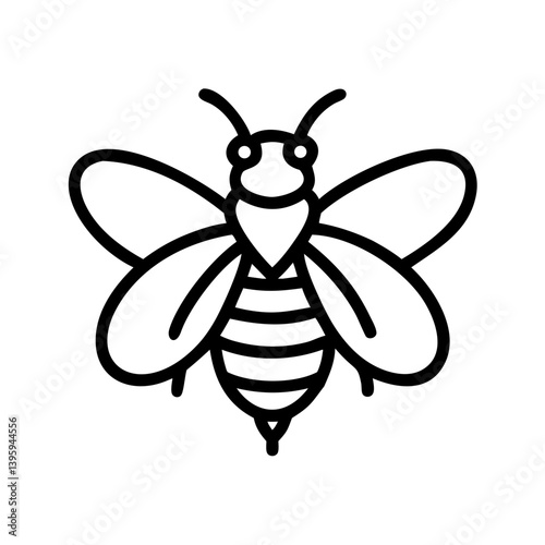 Bee Animal outline Icons