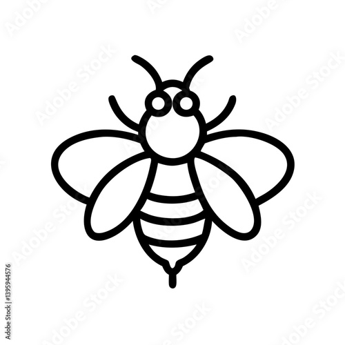 Bee Animal outline Icons