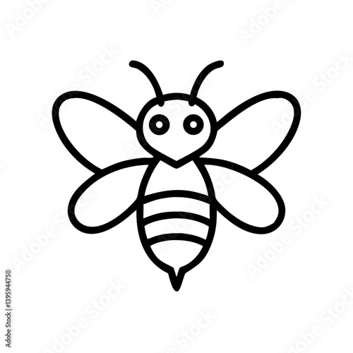 Bee Animal outline Icons