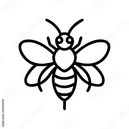 Bee Animal outline Icons