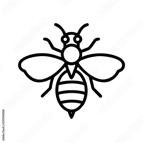 Bee Animal outline Icons