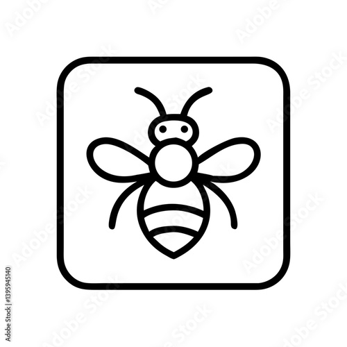 Bee Animal outline Icons