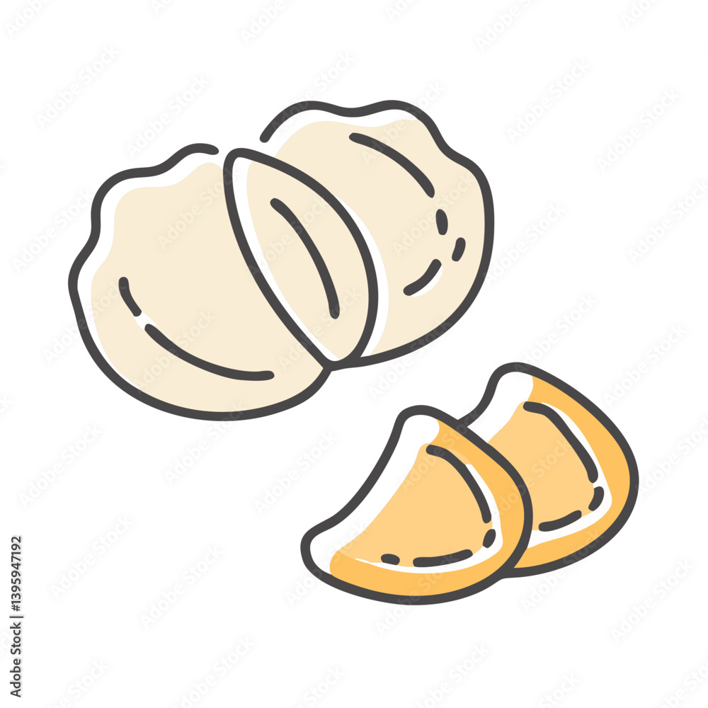 dumplings icon, dumplings vector illustration-simple illustration of dumplings, perfect for dumplings logos and icons dumplings icon, dumplings vector illustration-simple illustration of dumplings, perfect for dumplings logos and icons