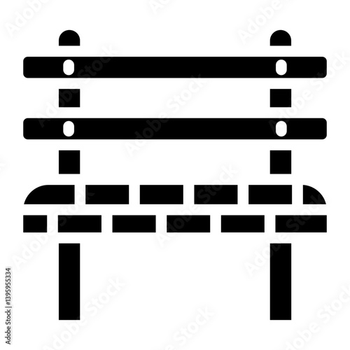 Bench line icon