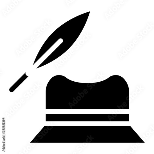 Tyrolean line icon