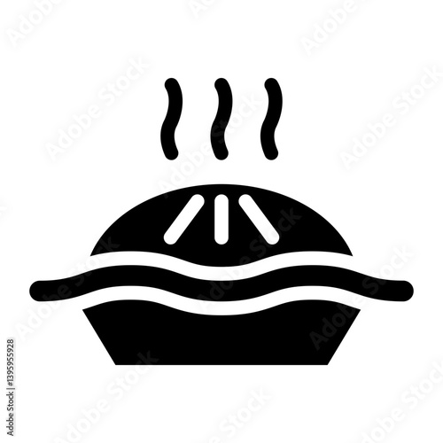 Pie  line icon