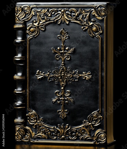 The old Leather Book Cover