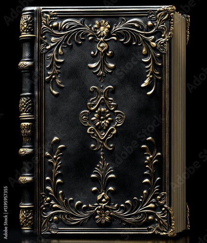 The old Leather Book Cover