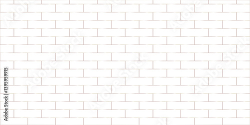 white brick wall texture and solid bricks seamless pattern background.	
