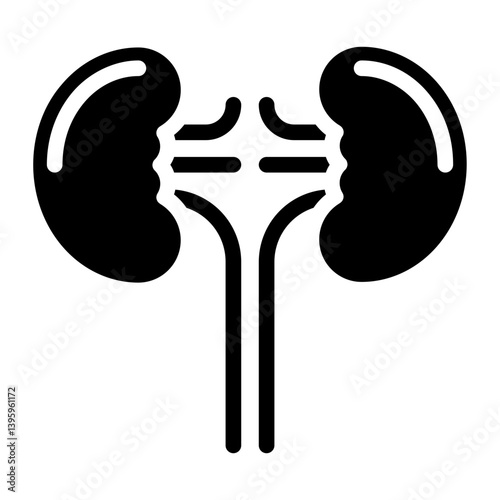 Kidneys line icon