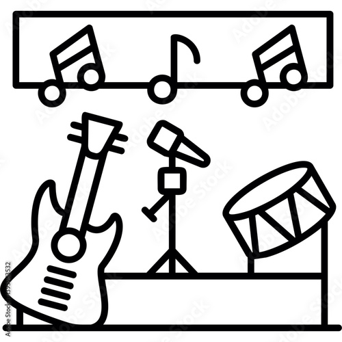 Music Band Icon