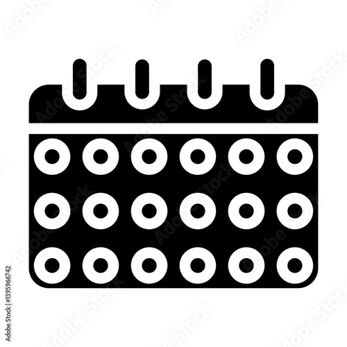 Calendar line icon