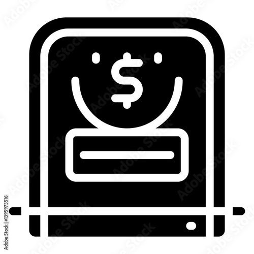 Atm Machine line icon