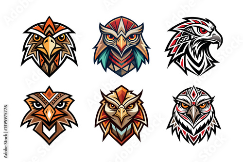 Falcon, Esport vector logo eagle illustration mascot colorful concept Eagle hawk falcon