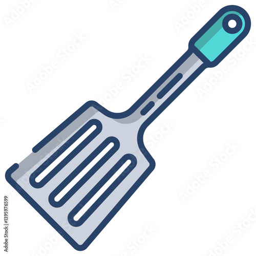 Linear color Spatula icon