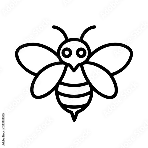 Bee Animal outline Icons