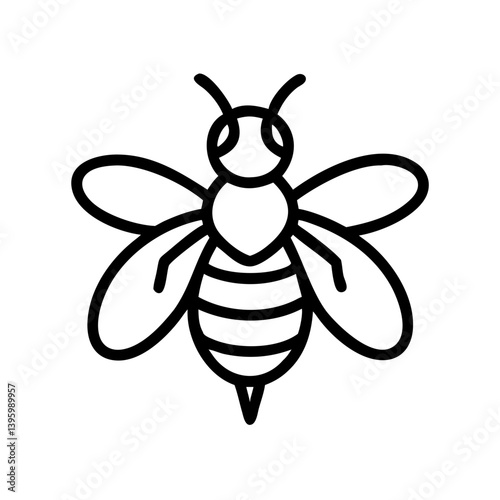 Bee Animal outline Icons
