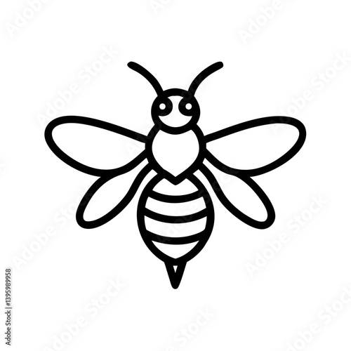 Bee Animal outline Icons