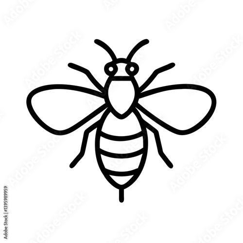Bee Animal outline Icons