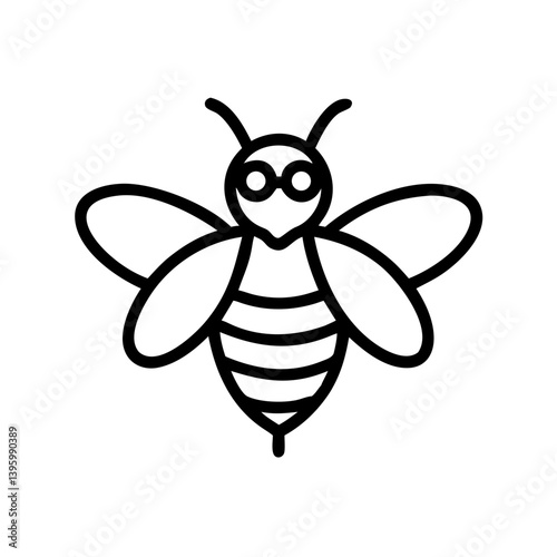 Bee Animal outline Icons
