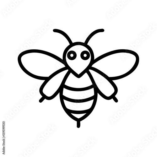 Bee Animal outline Icons