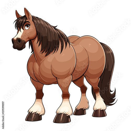 Horse Cartoon Mustang