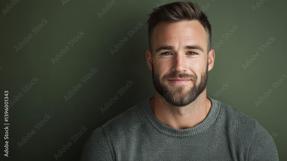 Portrait of a Confident Man: This photograph captures the composed demeanor and the inviting gaze of a mature man, radiating a sense of poise and self-assuredness. Portrait of a Confident Man: This photograph captures the composed demeanor and the inviting gaze of a mature man, radiating a sense of poise and self-assuredness.