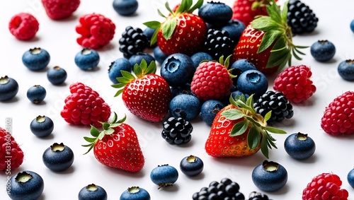 Natural Berry Mix – Strawberries, Raspberries, Blueberries & Blackberries

