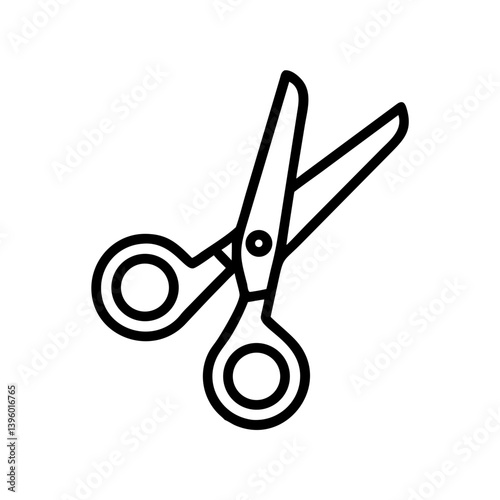 Scissors Icon for Creativity and Crafting Topics