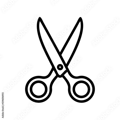 Scissors Icon for Creativity and Crafting Topics