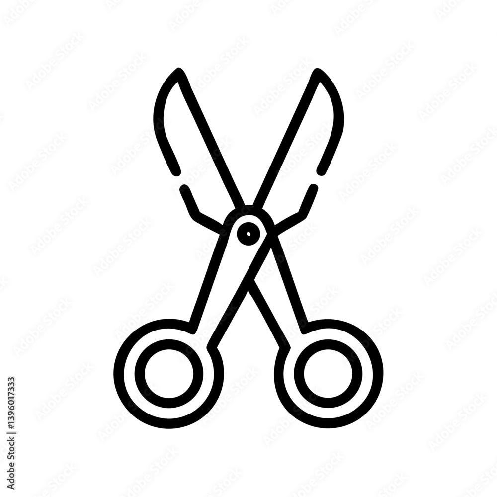 Scissors Icon for Creativity and Crafting Topics Scissors Icon for Creativity and Crafting Topics