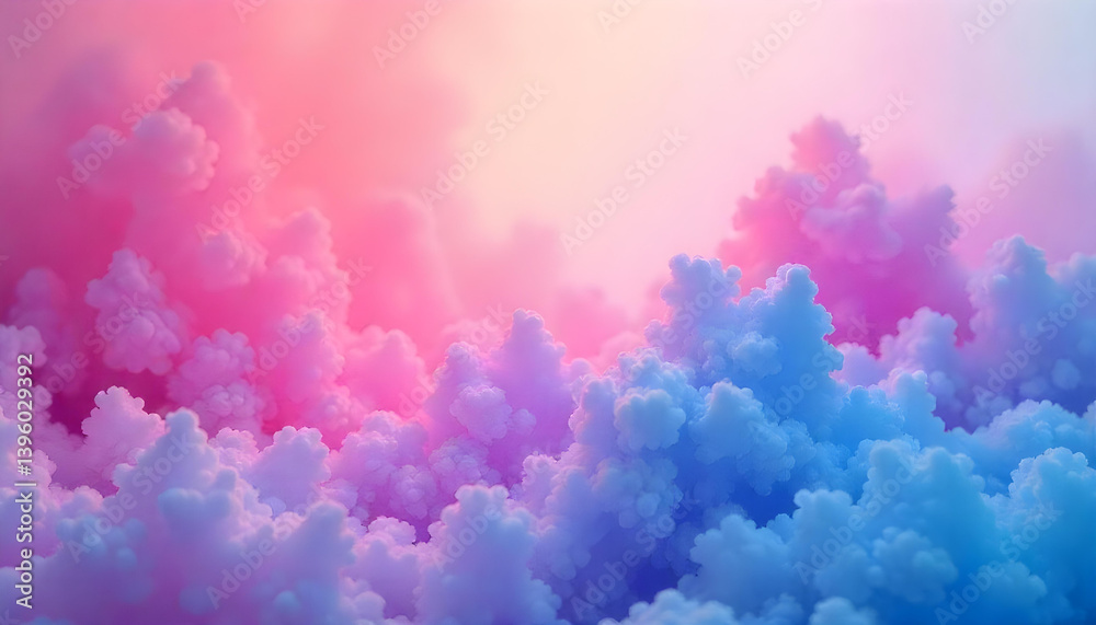 A breathtaking view of colorful cotton candy clouds fills the sky with soft, dreamy textures. A breathtaking view of colorful cotton candy clouds fills the sky with soft, dreamy textures.