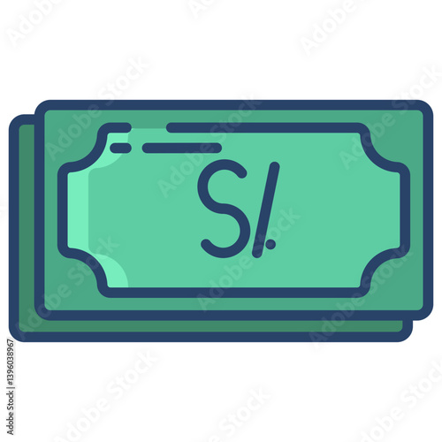 Linear color Sol icon