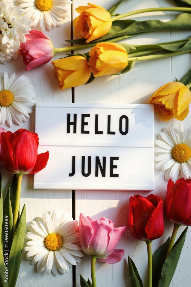hello june - flowers