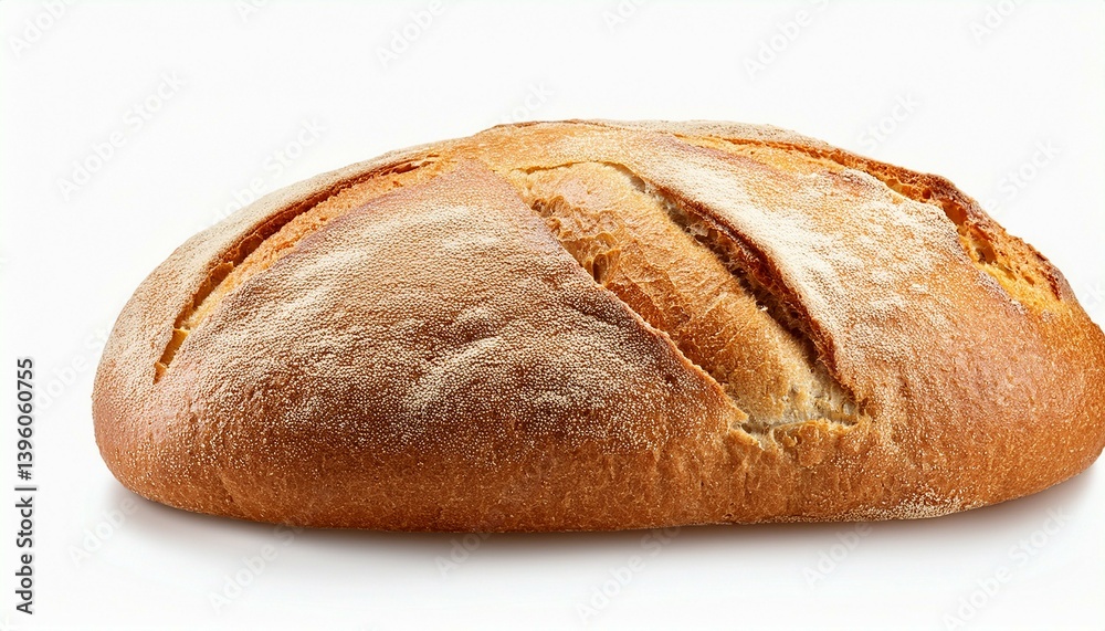 loaf of bread isolated on white loaf of bread isolated on white