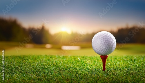 golf ball on green grass