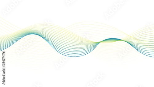 Minimalist Abstract Motion Lines in Futuristic Design