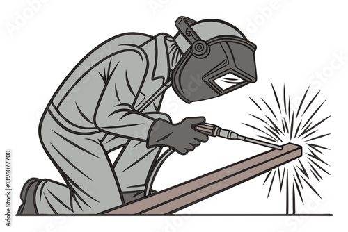 welder at work seamless welding design
