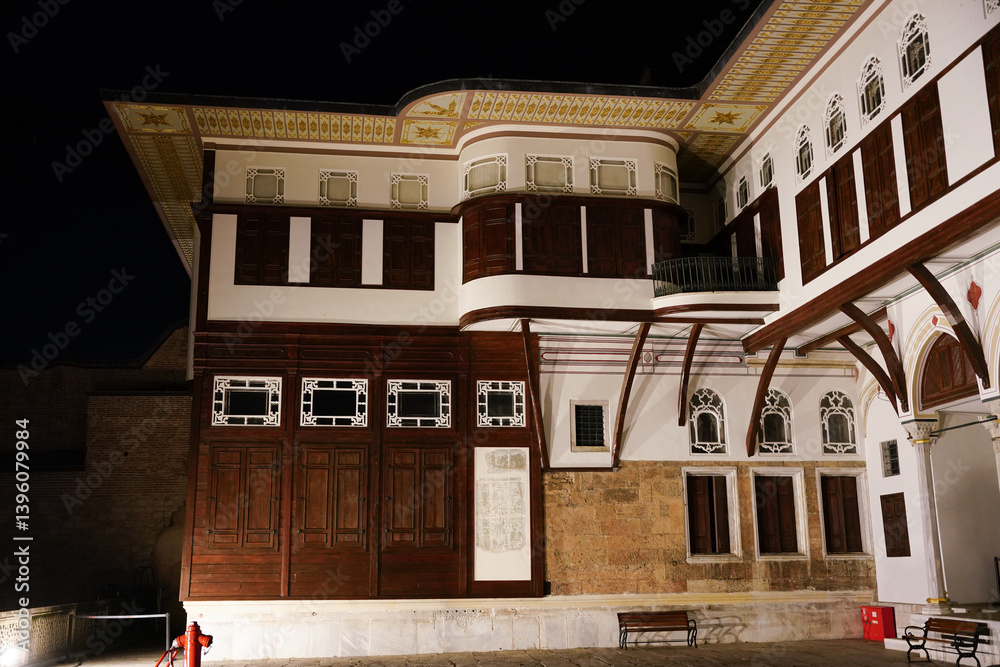 Fototapeta premium Building in Topkapi Palace, Istanbul, Turkiye