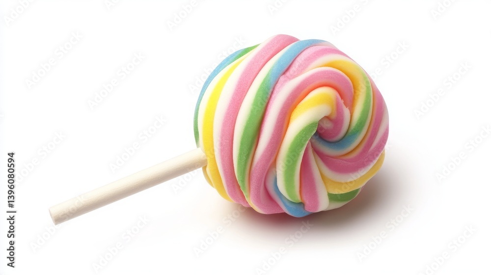 Marshmallow on plain white background, full depth, clipping path. Marshmallow on plain white background, full depth, clipping path.