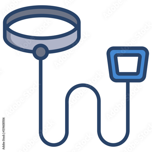 Linear color Leash icon