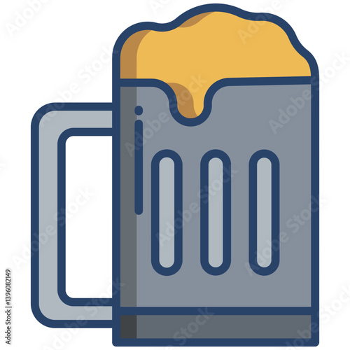 Linear color Beer Icon