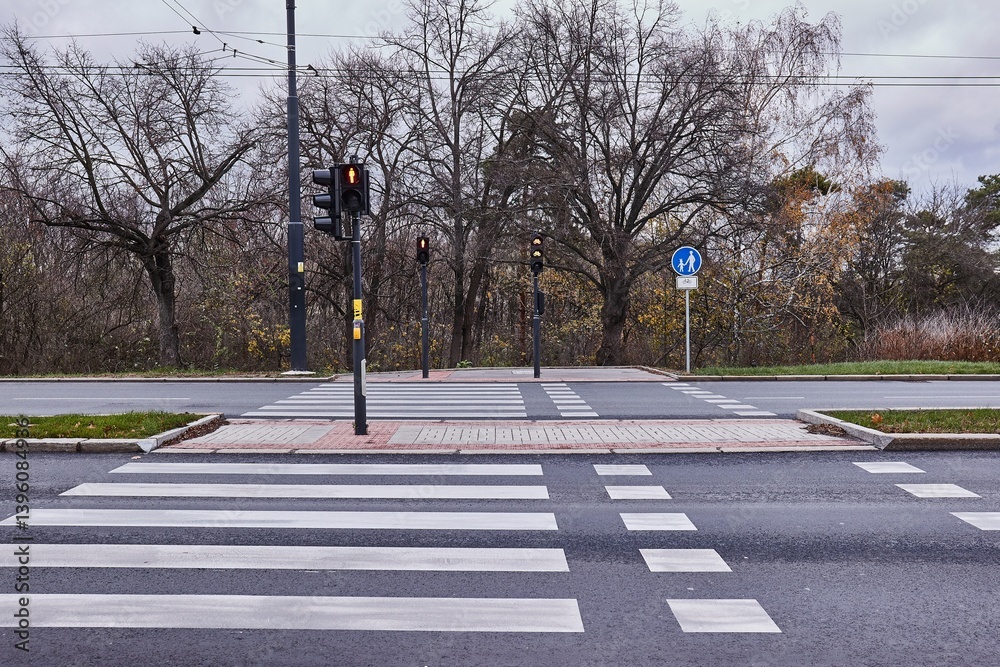 Crossing for pedestrians